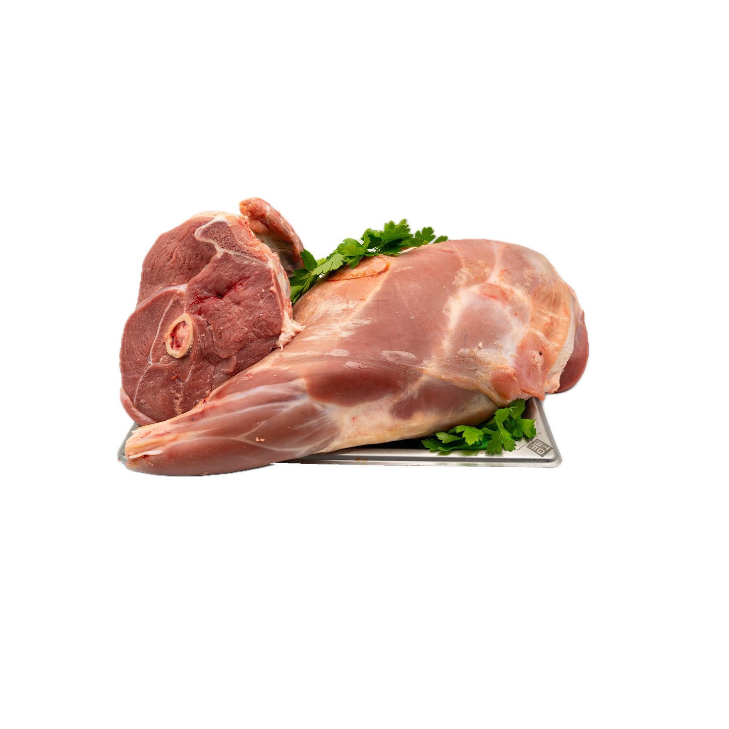 Plateau de gigot d'agneau halal - Boucherie Al-Itihad Liège