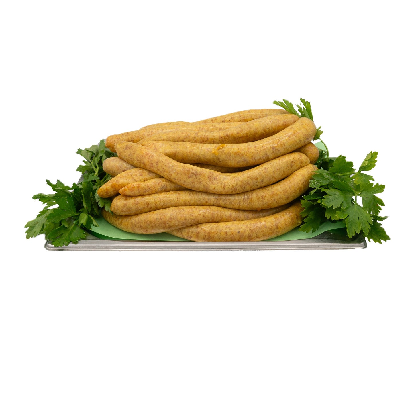 Plateau de saucisses de poulet halal - Boucherie Al-Itihad Liège
