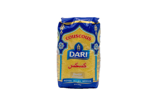 Paquet de couscous moyen Dari 1kg - Boucherie Al-Itihad Liège