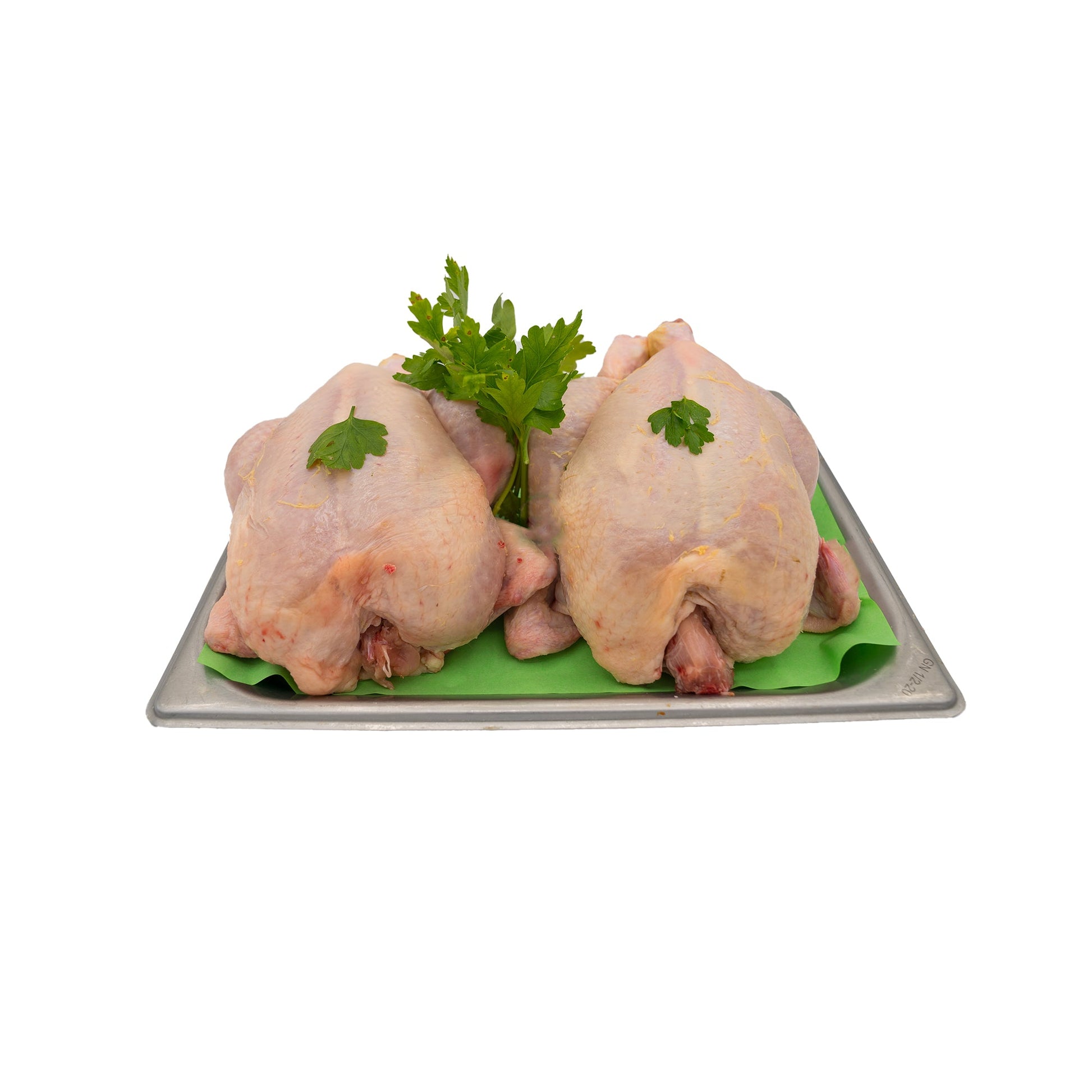 Poulet entier halal proposé par la Boucherie Al-Itihad à Liège