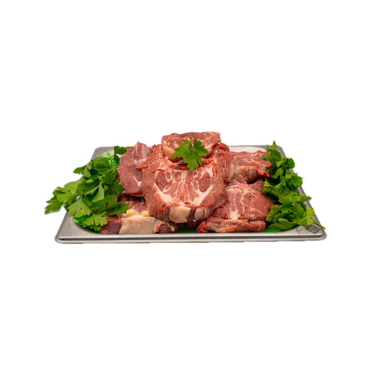 Tranches de collier d'agneau halal - Boucherie Al-Itihad Liège